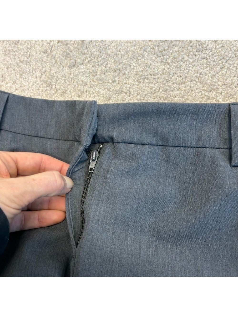 Attitude Jay Manuel Charcoal Gray Trouser Dress Pants professional business Sz 6 - Picture 4 of 14